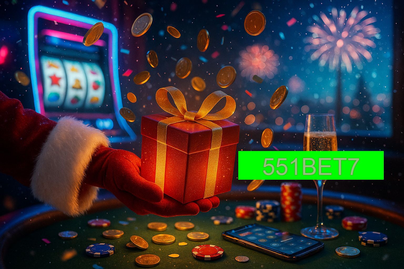 Promoções de Ano Novo no 551BET7
